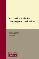 International marine economy : law and policy