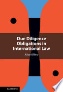 Due diligence obligations in international law