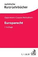 Europarecht : ein Studienbuch