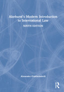 Akehurst's Modern introduction to international law
