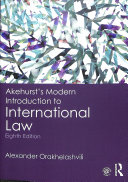 Akehurst's modern introduction to international law