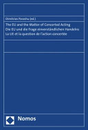 The EU and the matter of concerted acting
