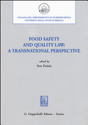 Food safety and quality law : a transnational perspective
