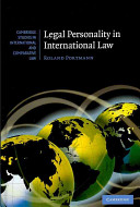 Legal personality in international law