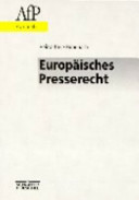 Europäisches Presserecht