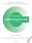 Human rights law : concentrate