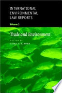 Trade and environment. 2