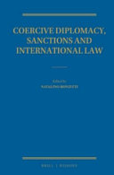 Coercive diplomacy, sanctions and international law