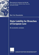 State liability for breaches of European law : an economic analysis