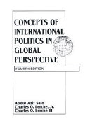Concepts of international politics in global perspective