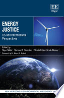 Energy Justice : US and International Perspectives