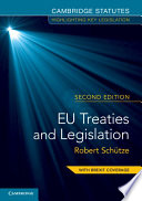 EU treaties and legislation : with Brexit coverage