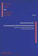 Der gemeinschaftsrechtliche Staatshaftungsanspruch : Entwicklung, Perspektiven und Auswirkungen auf das österreichische Recht