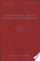 Non-contractual liability of the European communities