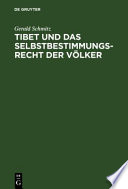 Tibet und das Selbstbestimmungsrecht der Völker