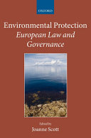 Environmental protection : European law and governance