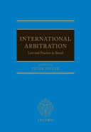 International arbitration : law and practice in Brazil