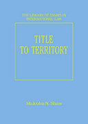 Title to territory