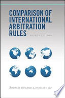 Comparison of international arbitration rules