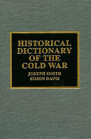 Historical dictionary of the Cold War