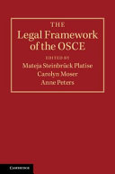 The legal framework of the OSCE
