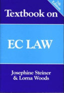 Textbook on EC law