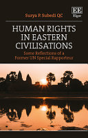Human rights in Eastern civilisations : some reflections of a former UN Special Rapporteur