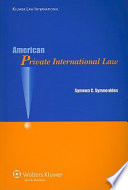 American private international law