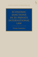 Economic sanctions in EU private international law