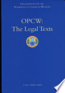 OPCW: the legal texts