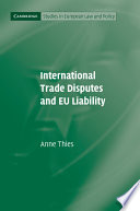 International trade disputes and EU liability