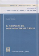 La formazione del diritto processuale europeo : studi