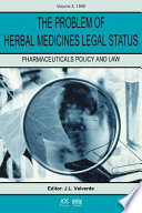 The problem of herbal medicines legal status