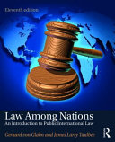 Law among nations : an introduction to public international law