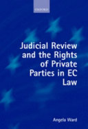 Judicial review and the rights of private parties in EC law