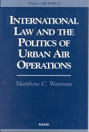 International law and the politics of urban air operations