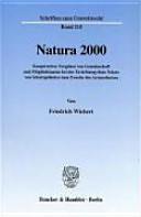 Natura 2000 : kooperatives Vorgehen von Gemeinschaft und Mitgliedstaaten bei der Errichtung eines Netzes von Schutzgebieten zum Zwecke des Artenschutzes