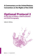 Optional protocol 2: On the sale of children, child prostitution and child pornography