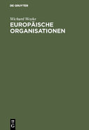 Europäische Organisationen : Einführung