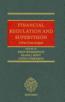 Financial regulation and supervision : a post-crisis analysis