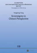 Sovereignty in China's perspective