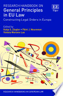 Research handbook on general principles in EU law : constructing legal orders in Europe